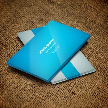 14pt Semi Gloss Business Cards